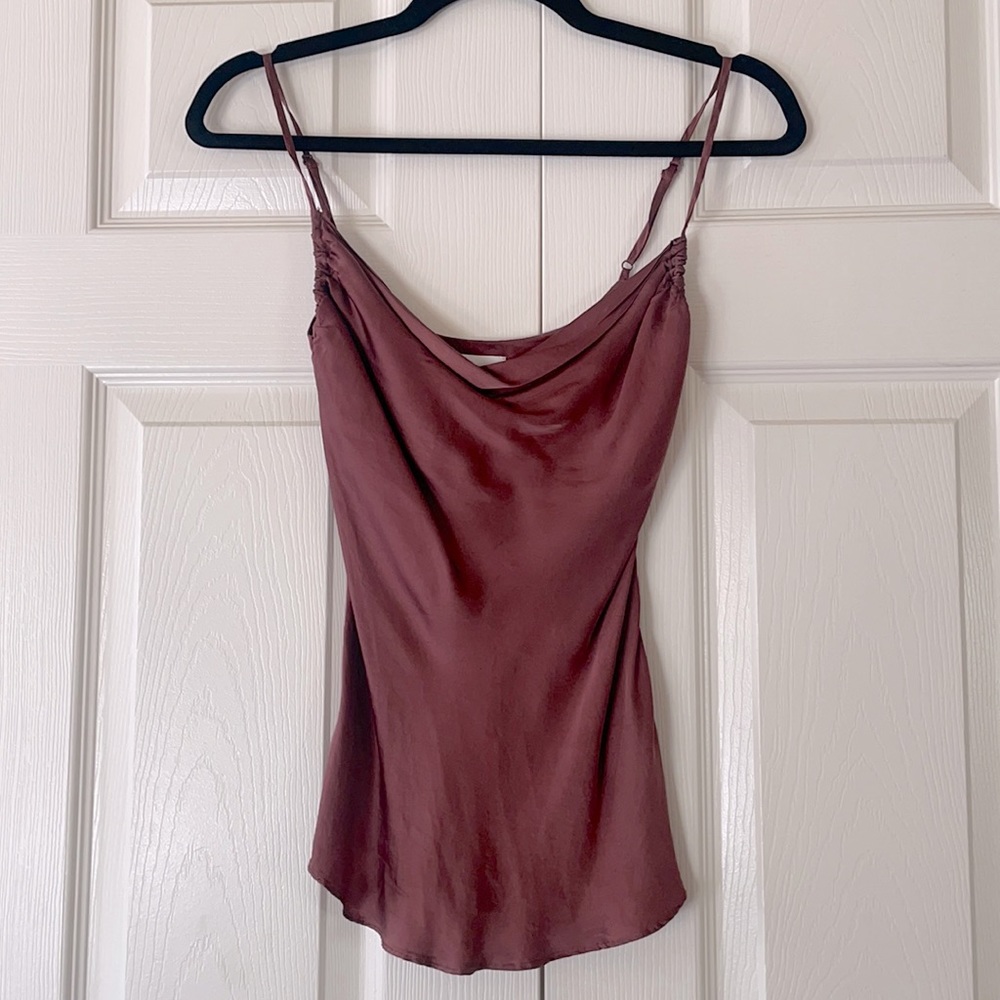 Aritzia satin camisole